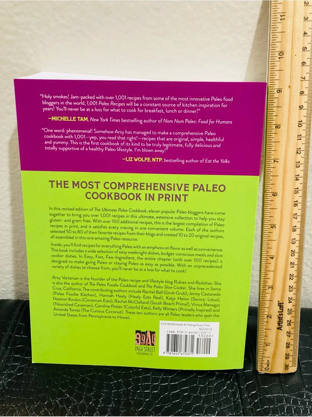 NEW 1,001 Paleo Recipes-  The Ultimate Collection of Grain- and Gluten-Free‎